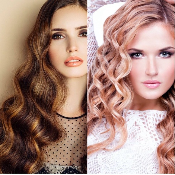 🎁 20 Pcs Pink Small Silicone Hair Rollers Curlers - Picture 5 of 5